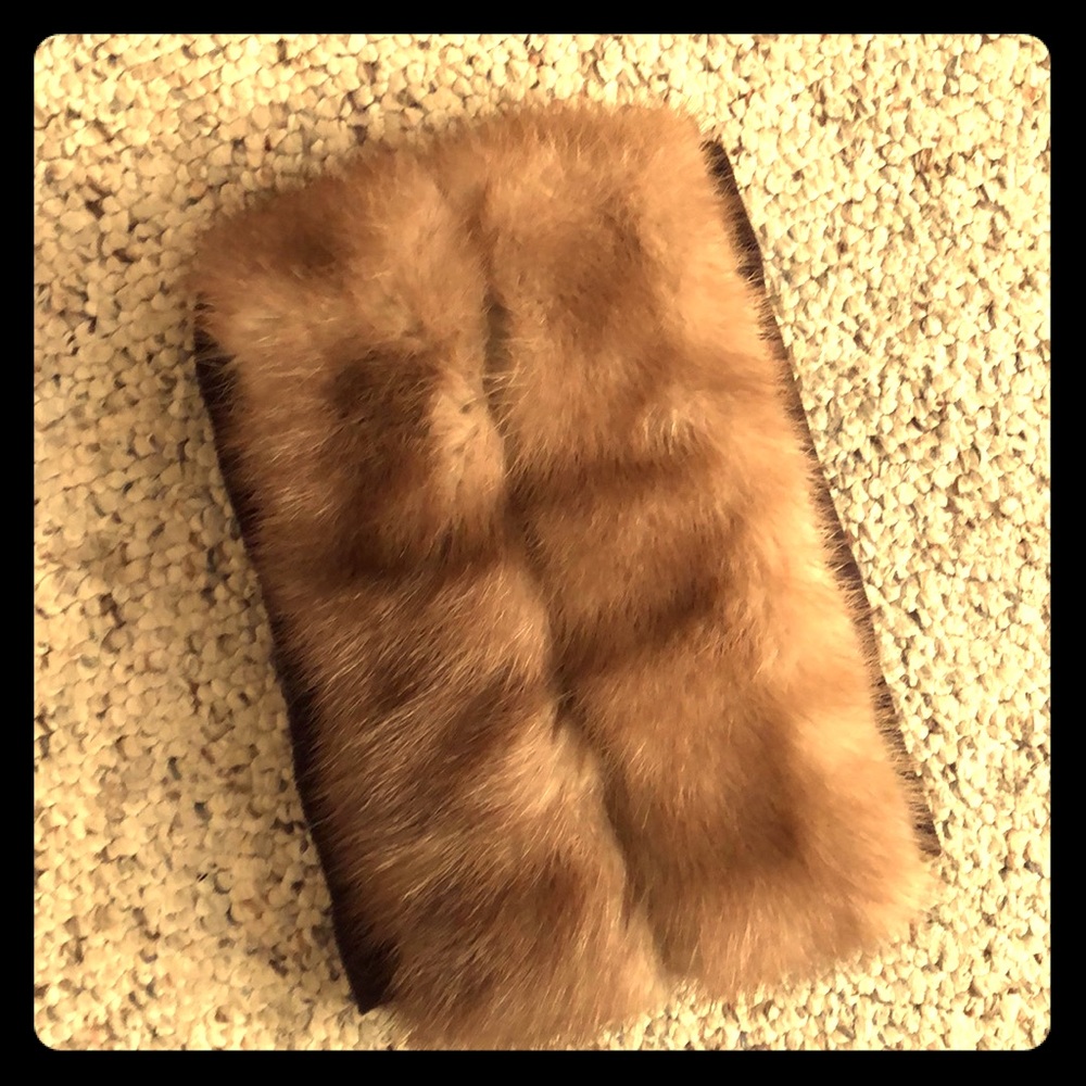 Brown Fur Cuff Winter or accessory